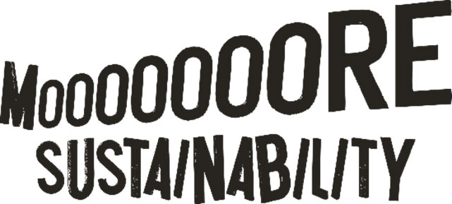 ロゴ:MOOOOOOORE SUSTAINABILITY